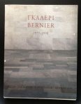 Greek alle informatie in het Griese schrift - Γκαλερί Bernier 1977-1998