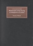Pamela Joan Willetts, Society Of Antiquaries Of London - Catalogue of Manuscripts in the Society of Antiquaries of London
