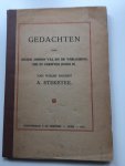 Steketee, A. (wijlen docent) - Gedachten over val en verlossing. Gedachten over onzen diepen val en de verlossing, die in Christus Jezus is, naar aanleiding van eenige hoofdstukken  uit de Heilige Schrift.