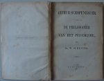 Scheffer W - Arthur Schopenhauer de philosophie van het pessimisme Met krantenknipsel uit NRC 1960