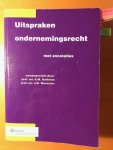 Bartman, S.M. en Wezeman, J.B. (red.) - Uitspraken ondernemingsrecht met annotaties