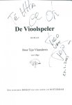 Vlaanderen, Tejo - De vioolspeler : roman : schelmenroman van een gozer uit Rotterdam / door Tejo Vlaanderen (De visarend)