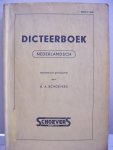 A.A. Schoevers - Dicteerboek Nederlands