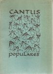 Leeuwen, J.C. van - Cantus Populares - volkszangbundel voor gezin, kerk en school bevattende Gregoriaanse mis-en lofgezangen en 118 geestelijke liederen