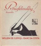 KLUIT, M. ELISABETH (samengesteld en ingeleid door) - Briefwisseling tusschen Willem de Clercq  en Isaac da Costa