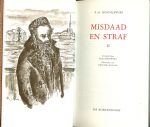 Dostojewski, Fjodor M .. Vertaald door Else Bukowska  met illustraties van Philippe Jullian - Misdaad en straf .. Russische Meesterwerken deel II