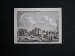 Jan de Beijer - Rademaker - Bulthuis - Bendorp - Gravure ets Haven en Zijl te Makkum; dubbelgravures: Dorp Heiloo / Noorddorp; Nieuwe poort Monnikendam / Stadhuis en Waag; Dorp Uitdam / Purmerland; Dorp Oosthuizen / Volendam.