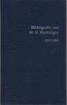 Harinck, G. - Bibliografie van dr. G. Puchinger