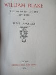 Langridge, Irene - William Blake. A study of his life and art work