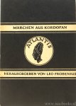 FROBENIUS, L., (HRSG.) - Märchen aus Kordofan. Titel- und Einbandzeichnung von F.H. Ehmcke. Mit einer Karte.