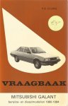 Olving, P.H. - Vraagbaak mitsubishi galant benz.diesel 80-84 / druk 1