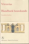 VITRUVIUS. - Handboek bouwkunde. Vertaald door Ton Peters.