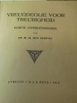 Hertog, M.M. Den - Vreugdeolie voor treurigheid  ;  korte overdenkingen