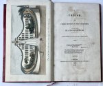[Stewart, James] - Travel, illustration of roller coaster Jardin Beaujon in Paris, 1818 | A cruise; or, three months on the continent by a naval officer [...]. Londen 1818, 129 pp. Charming half moroccan binding.