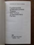 Bardizh, O.V. / Pak, P.M. / Trofimov, V.A. (eds.) - Fundamentals of Marxist-Leninist Theory and Tactics of Revolutionary Parties