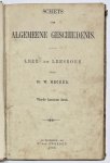 Hecker, W. - Schoolbook, 1862, Education | Schets der Algemeene Geschiedenis. Leer- en Leesboek door Dr. W. Hecker. Vierde herziene druk. Te Groningen, bij P. van Zweeden, 1862,  111 pp.