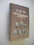 Vermeulen,J.M. - In de lijn van Ledeboer. 1840-1948. Ruim 100 jaar predikanten, oefenaars en gemeenten