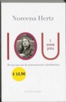 N. Hertz - IOU / I owe you - het gevaar van de internationale schuldenlast