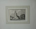 Spilman, Hendrik - De Kerk te Odyk. Originele kopergravure