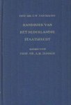 Pot-Donner, C.W. van der - Handboek van het Nederlandse staatsrecht