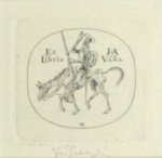Svengsbir, Jiri. - Exlibris voor J + A. Váña.