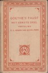 Adama van Scheltema, C.S. - Goethe's Faust I