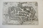 after Lodovico Guicciardini (1521-1589) - [Antique map, etching] S.OMER (St. Omer), published 1613.