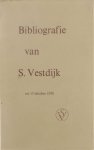 M Grijzen Nol Gregoor Fritz Behrendt - Bibliografie van S. Vestdijk tot 17 oktober 1958