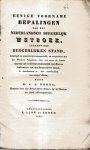 Boons, H.A.A. - Eenige voorname bepalingen van het Nederlandsch burgerlijk wetboek, omtrent den burgerlijken stand, duidelijk en gemakkelijk voorgesteld, en vergeleken met het Wetboek Napoleon, ...