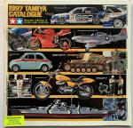 N.N. - 1997. Tamiya Catalogue. Showcase Collection precise scale model kits; armour, aircraft, motorcycles, ships, auto racing classics.