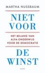 Nussbaum, Martha - Niet voor de winst - Waarom de democratie de geesteswetenschappen nodig heeft