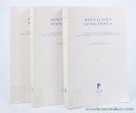 Deschamps, Jan / Elly Cockx-Indestege / Frans Hendrickx (eds.). - Miscellanea Neerlandica. Opstellen voor Dr. Jan Deschamps ter gelegenheid van zijn zeventigste verjaardag. (3 volumes).
