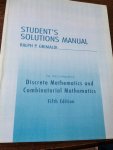 Grimaldi, Ralph P. - Student Solutions Manual for Discrete