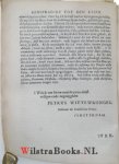 Wittewrongel, Petrum - Oeconomia Christiana ofte Christelicke Huys-Houdinghe. Vervat in Twee Boecken. Tot bevoorderinge van de oeffeninge der ware Godtsaligheydt in de bysondere Huys-ghesinnen. Naer den Regel van het suyvere Woort Godts te samen-gestelt.            ...