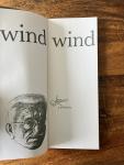 Greshoff, Jan, Joop de Nijs (opmaak en calligrafie) en Piet Worm (idee (en illustraties?)) - Wind Wind    Nr. 68 van 100 genummerde exemplaren