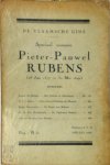 André de Ridder, A.J.J. Delen, Roger Avermaete, Dr. R. Roosbroeck - Pieter-Pauwel Rubens (28 Juni 1577 - 30 Mei 1640)