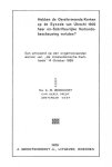 Berkhoff, A.M. - Hebben de Gereformeerde Kerken op de Synode van Utrecht 1905 haar on-schriftuurlijke Verbondsbeschouwing verlaten? Een antwoord op den ongemotiveerden aanval van "de Amsterdamsche Kerkbode" 14 october 1928
