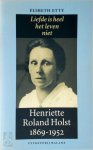 Elsbeth Etty - Liefde is heel het leven niet liefde is heel het leven niet