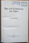 Kober, Leopold - Bau und Entstehung der Alpen