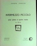 Jongen, Joseph: - Intermezzo-piccolo pour piano à quatre mains op. 136 bis