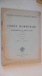 Pohl A.-R.Follet - Codex Hammurabi Transcriptio et versio Latina