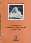  - Internationaal Constantin Brunner Instituut Jahrbuch 2001
