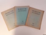 Martin-Kaye, F.R.S.A., Hugh W. (editor) - Architecture Illustrated 1932 (3 issues) Martin-Kaye, F.R.S.A., Hugh W. (editor) - Architecture Illustrated 1932 (3 issues)
