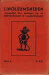 (MICKEY MOUSE). BULTHUIS, P.W. (samensteller) - Linoleumsneden vervaardigd door leerlingen van de Nutsscholen te 's-Gravenhage. Serie II.