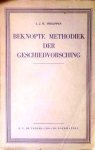 PHILIPPEN L.J.M. - Beknopte methodiek der geschiedvorsching