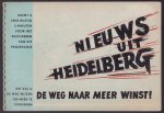 n.n - (BEDRIJF CATALOGUS - TRADE CATALOGUE) nieuws uit heidelberg - De weg naar meer winst