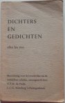 Vrede N T M de - Dichters en gedichten elke les een bloemlezing voor de tweede klas van de middelbare scholen