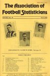 - Association of Football Statisticians -Report No. 30 May 1983 - Association of Football Statisticians -Report No. 30 May 1983