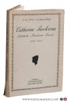 Vries-Bsse de Gunzburg, Irène [ J. de Vries- de Gunzburg ]. - Catherine Pavlovna. Grande-Duchesse Russe [ Proefschrift - Thesis Amsterdam ].