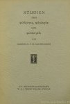 NUCHELMANS, G. - Studien über philologos, philologia, und philologein.